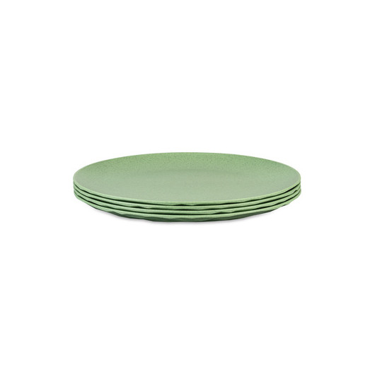 Assiettes plates Ø 26 cm - vaisselle sans mélamine - vert