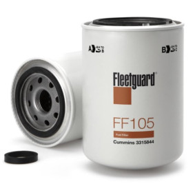 Filtre à gasoil Fleetguard MFF105 | filtre carburant pour moteur in-bord de bateau