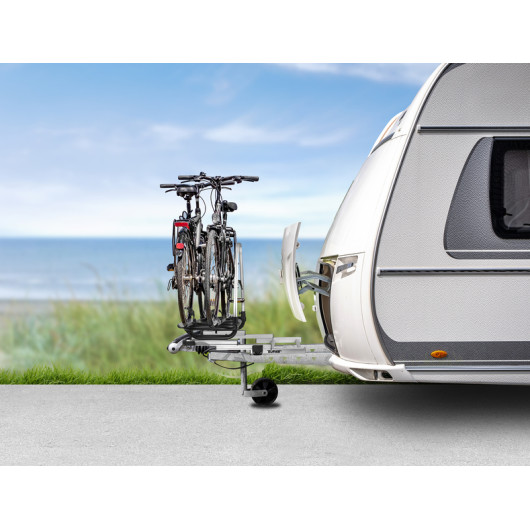 BS260 Eufab - Porte-vélos pour timon caravane - déplacement
