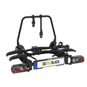 EUFAB Porte vélos noir SD260 SD260 EUFAB - porte-vélos télescopique de boule d'attelage pour fourgon aménagé