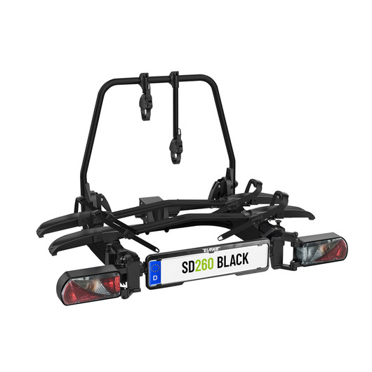 SD260 EUFAB - porte-vélos télescopique de boule d'attelage pour fourgon aménagé