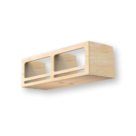 Grande étagère PLUS pour aménagement de van de Simple Vans | Rangements en bois pour fourgon aménagé