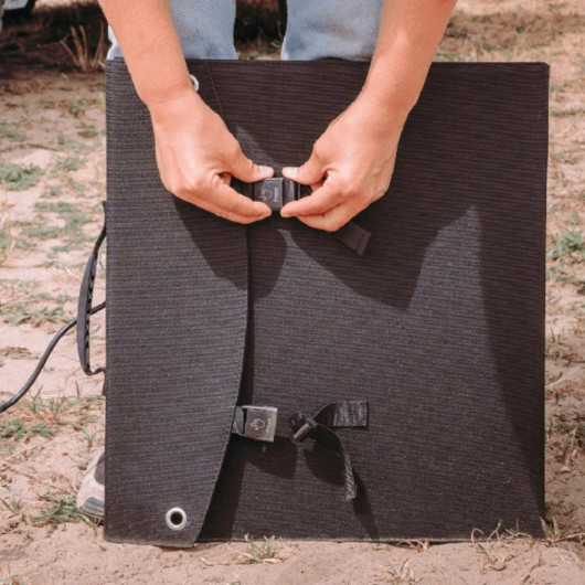 MESTIC MSFO-100  | Panneau solaire pliable 100 W plié