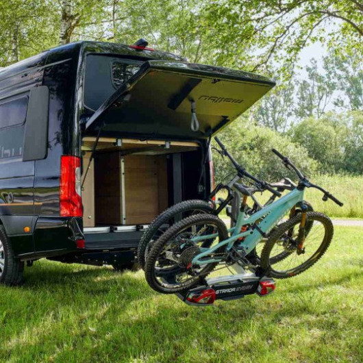 Strada Evo RV - porte-vélos d'attelage - fourgon