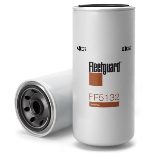 Filtre à gasoil Fleetguard FF5132 | filtre carburant pour moteur in-bord de bateau Caterpilar