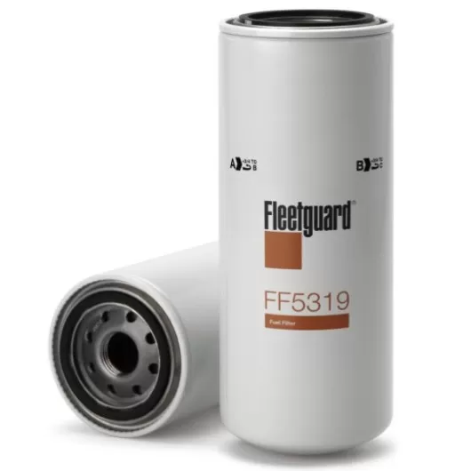 Filtre à gasoil Fleetguard FF5319 | filtre carburant pour moteur in-bord de bateau Caterpilar