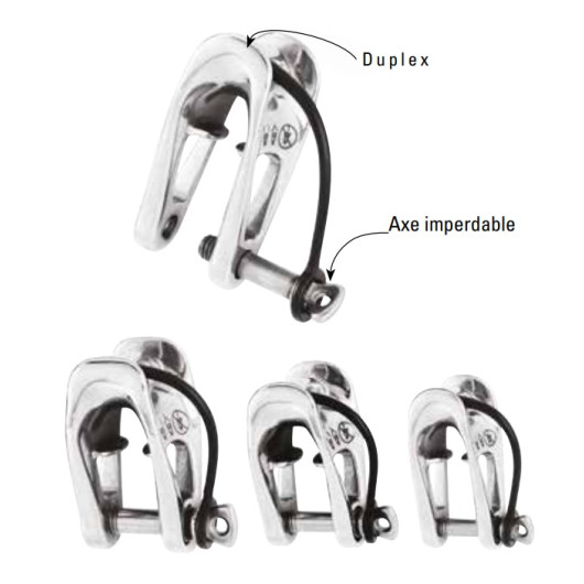MXEvo Axe imperdable Wichard | Anneau faible friction `| Accastillage bateau à voile course croisière | gamme