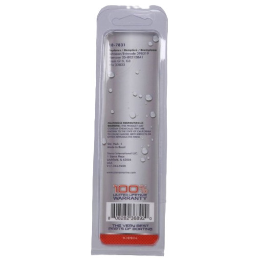 Filtre à essence Sierra 18-7831 | filtre carburant pour moteur in-bord de bateau Johnson et Mercury