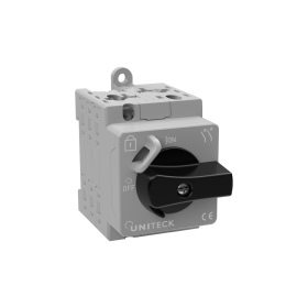 Interrupteur sectionneur Uniteck 50 A pour isolation physique du circuit | Coupe-circuit pour panneau solaire