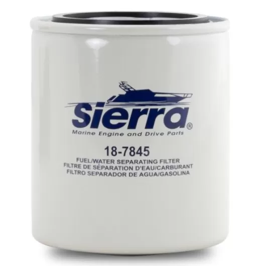 Filtre à essence Sierra 18-7845 | filtre pour moteur in-bord de bateau Mercury et Mercuiser
