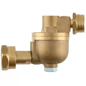 PRAKTO Filtre tout gaz orientable idéale GPL, Butane et propane en fourgon et camping-car : vue de côté