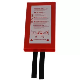 Couverture anti-feu 120x120cm Crosseven | lutte incendie en bateau, van et camping-car