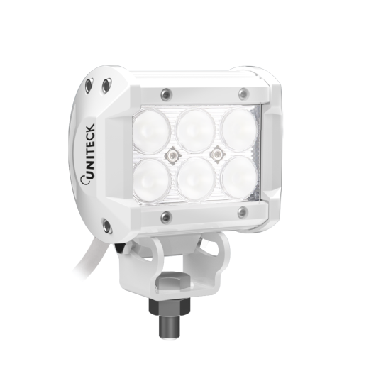 Projecteur étanche UNITECK UNILEDBAR de 18 W | Éclairage extérieur pour van aménagé ou bateau | Blanc