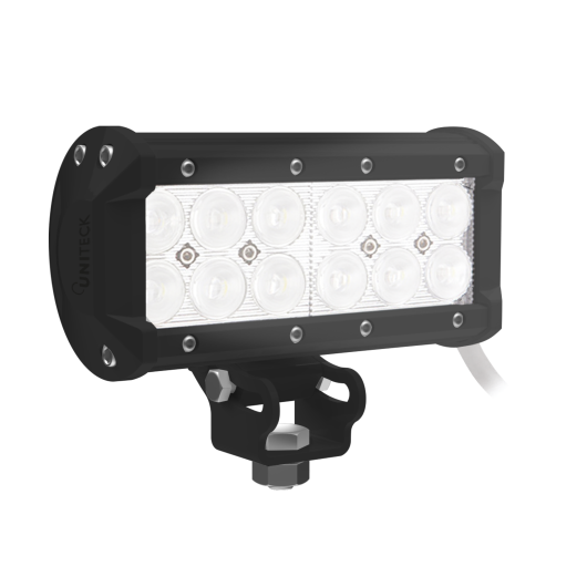 Projecteur étanche UNITECK UNILEDBAR de 36 W | Éclairage extérieur pour van aménagé ou bateau | Noir