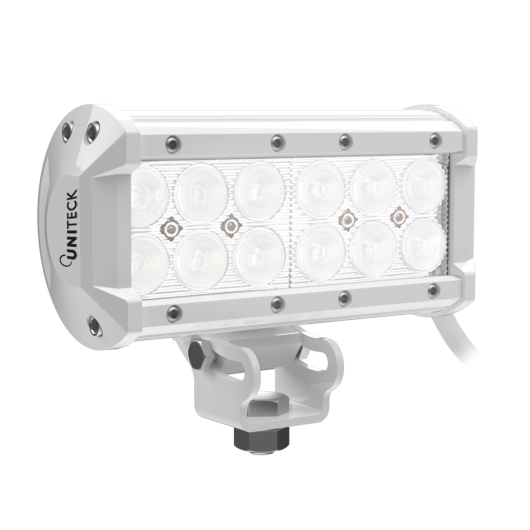 Projecteur étanche UNITECK UNILEDBAR de 36 W | Éclairage extérieur pour van aménagé ou bateau | Blanc