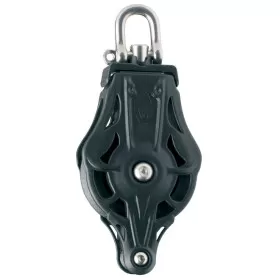 Poulie sans bille simple émerillon manille ringot Wichard | Poulie à friction accastillage bateau à voile | réa de 35 à 70 mm