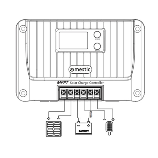 MESTIC MSC-4030 | Régulateur solaire MPPT 30 A