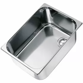 Evier rectangulaire inox CAN | évier de cuisine pour bateau, van et fourgon aménagé | à encastrer