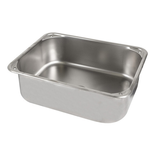 CAN Evier rectangulaire inox | 375 x 300 mm