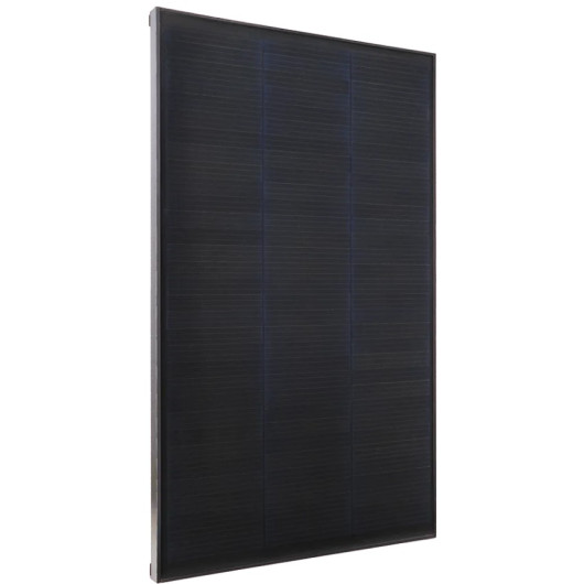 MESTIC MSSH-140 | Panneau solaire, cellule PERC Shingled puissance 140 W, vu du face côté gauche