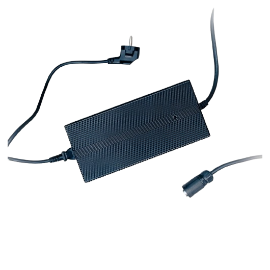 Chargeur rapide Remigo de 378 W | Chargeur de pour moteur électrique RemigoOne | Vue de côté