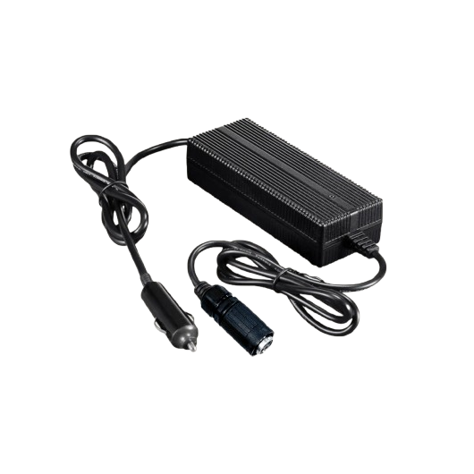 Chargeur allume-cigare Remigo de 84 W | Chargeur de pour moteur électrique RemigoOne | Vue de côté