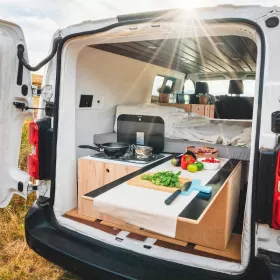 Kit meubles amovibles pour VW T5 Combeing | Aménagement intérieur fourgon et van