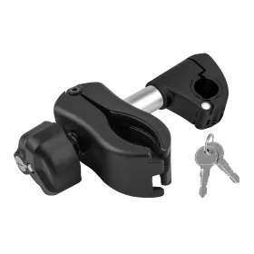 EUFAB Support cadre vélo amovible Ø 25+30mm Support cadre vélo - accessoire amovible - court