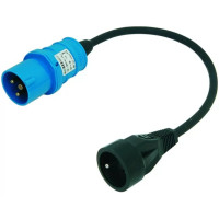 Adapteur secteur CCE | prise P17 230V pour camping-car, van et fourgon aménagé