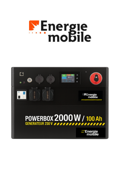 PowerBox ENERGIE MOBILE et logo de la marque