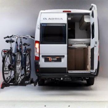MEMO VANSWING  bras pivotant pour porte vélo van fourgon camping car H2R Equipements
