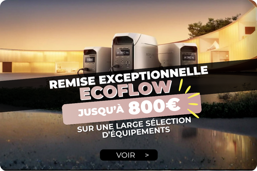 jusqu'à -800€ de remise ecoflow van camping car bateaux