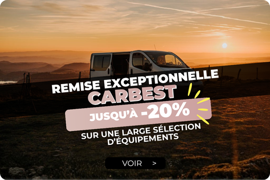 black friday -20% carbest van camping car