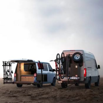 SKEP JACQUARD bras pivotant pour porte vélo van fourgon camping car H2R Equipements