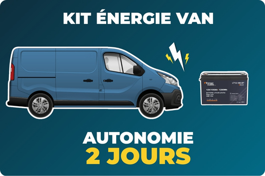 kit électrique 12V autonomie 2 jours pour van aménagé