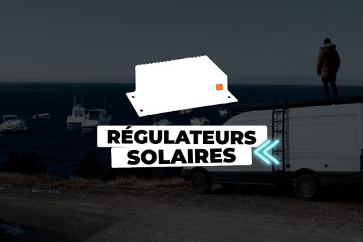 promotion sur les régulateurs solaires pour van fourgon camping car bateaux