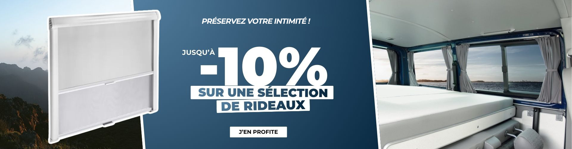 Promo sur les rideaux isolants intérieurs, jusqu'à -10%